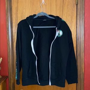 Celtics Zip Up Sweatshirt